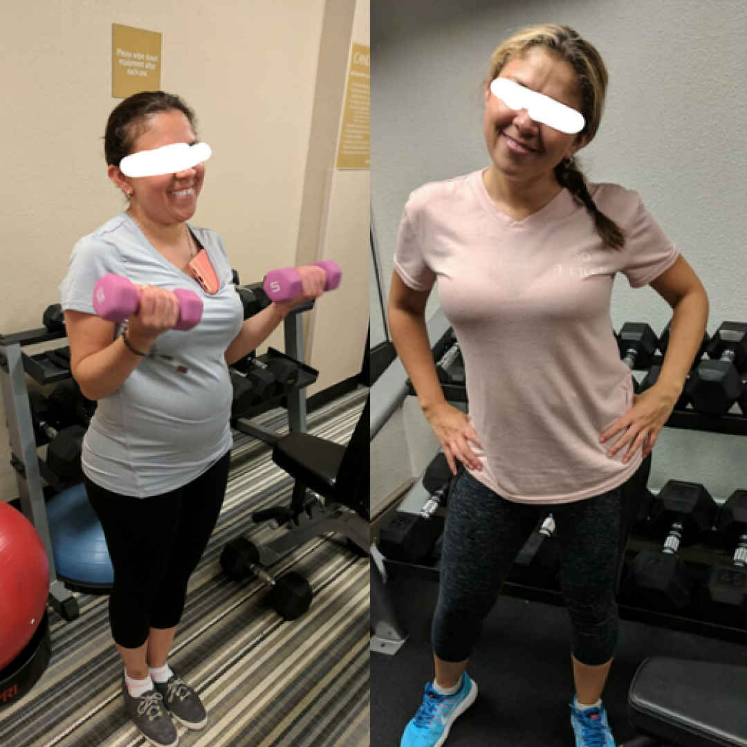 Client transformation - strength and endurance